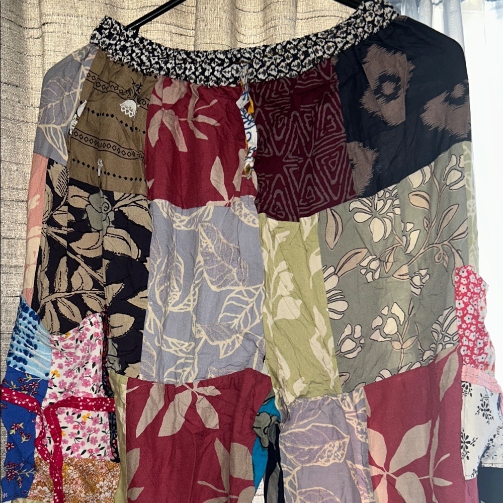 Patchwork Bohemian Women's Pants